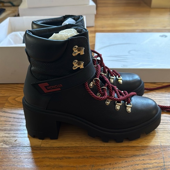 Moncler Carol Boot Black Size 40 - Picture 1 of 10